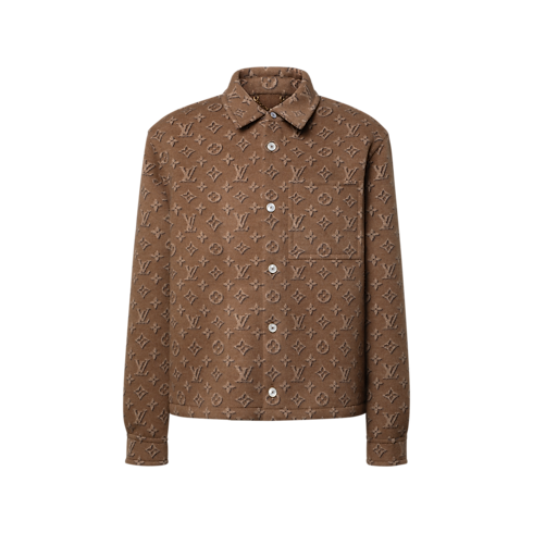 Monogram Double Face Overshirt in Men's Ready-to-Wear All Ready-to-Wear collections by Louis Vuitton (Product zoom)