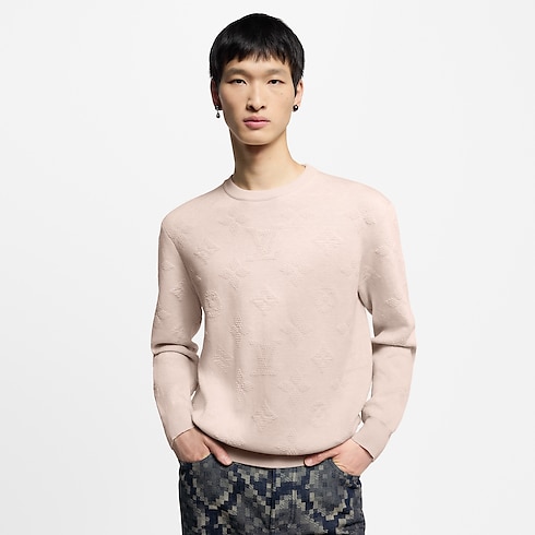 Monogram Embossed Pullover in Men's Ready-to-Wear All Ready-to-Wear collections by Louis Vuitton (Product zoom)