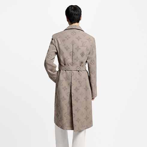 Monogram Embroidered Dandy Raincoat in Men's Ready-to-Wear Outerwear and Coats collections by Louis Vuitton (Product zoom)