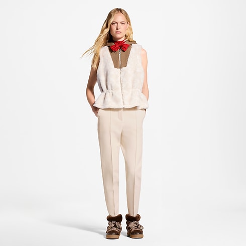 Monogram Fleece Gilet in Women's Ready-to-Wear Coats and Jackets collections by Louis Vuitton (Product zoom)