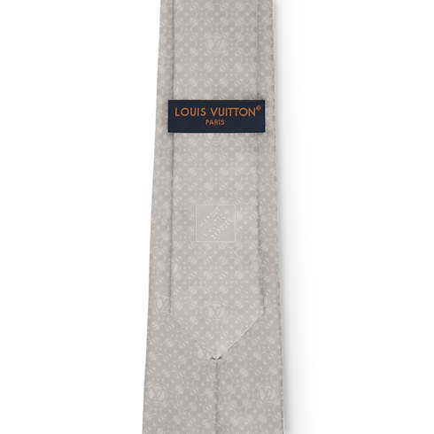 Monogram Flower Tie back view