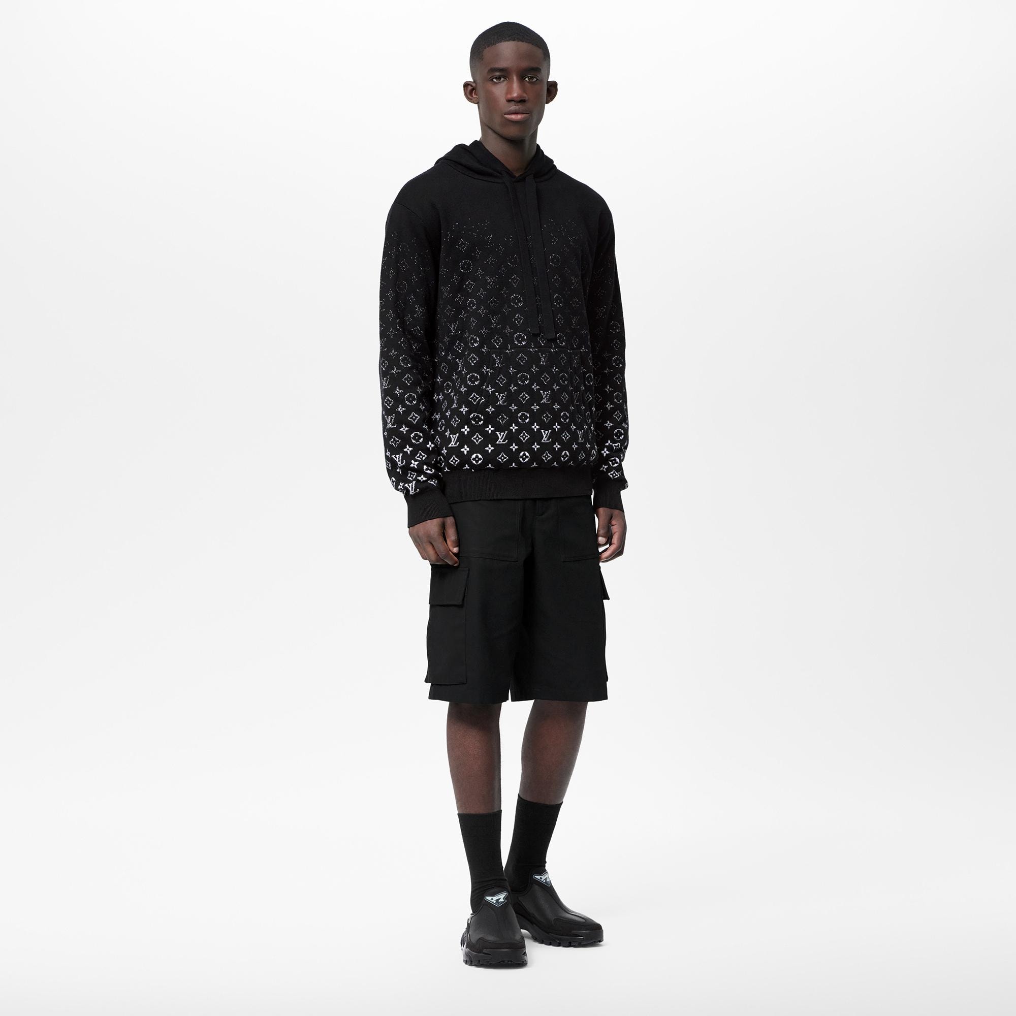 Monogram Gradient Hoodie  in Men