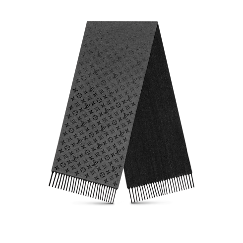 Monogram Gradient Scarf . in Men's Accessories Scarves for Men collections by Louis Vuitton (Product zoom)