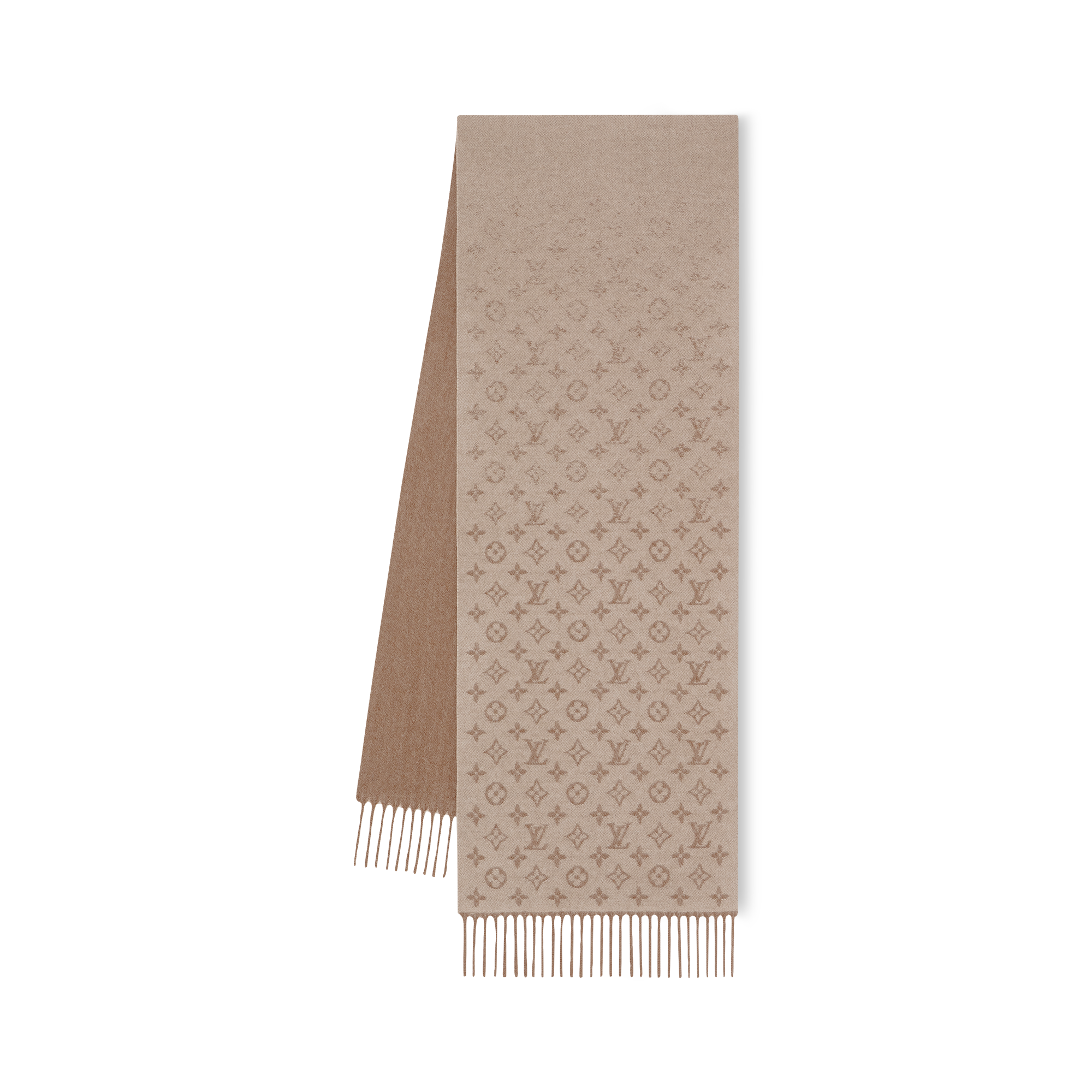 Monogram Gradient Scarf . in Men