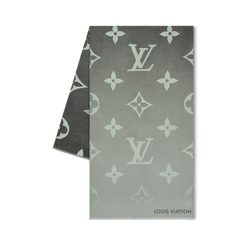 Monogram Gradient Stole . in Men's Accessories Scarves for Men collections by Louis Vuitton (Product zoom)