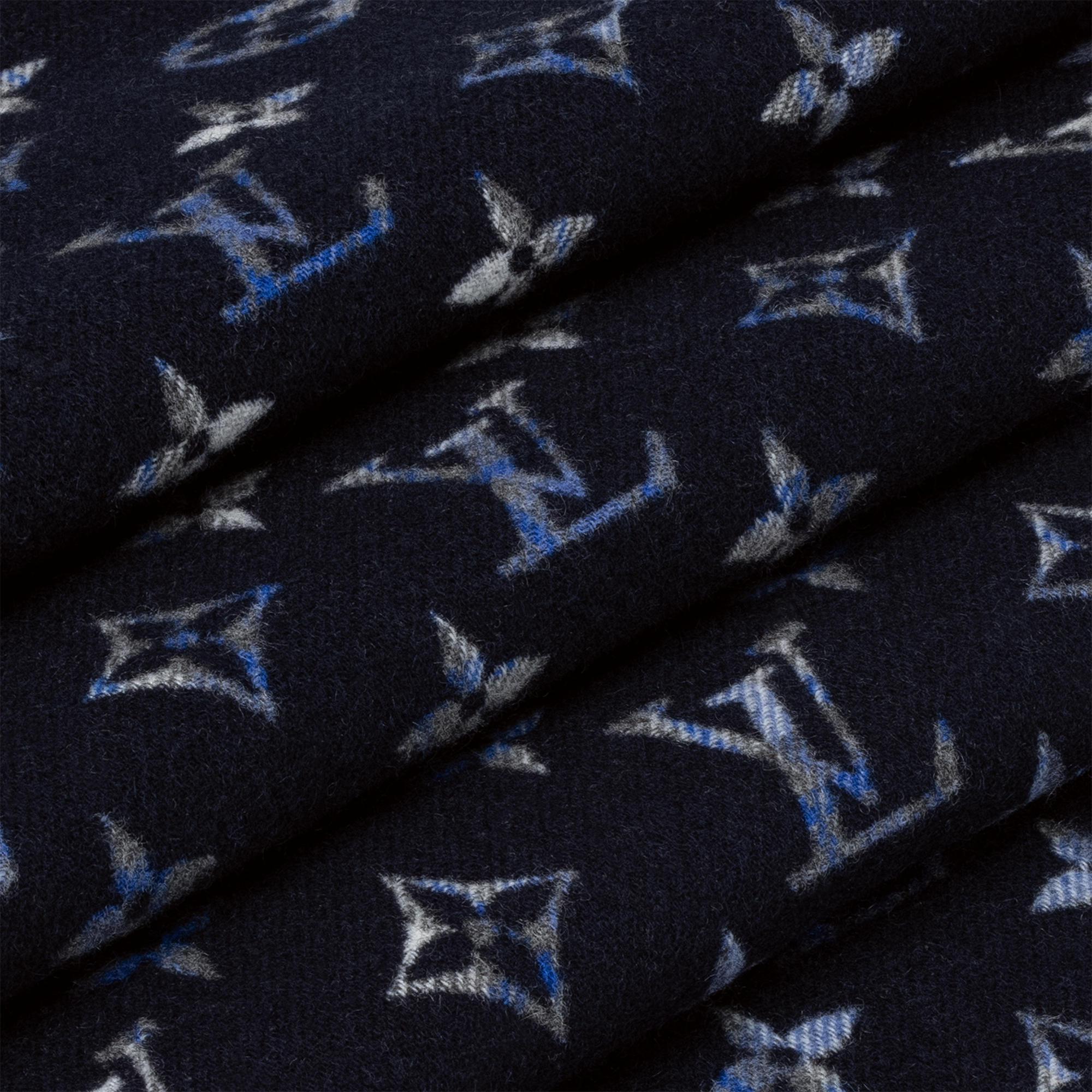 Monogram Gradient Tartan City Scarf . in Men