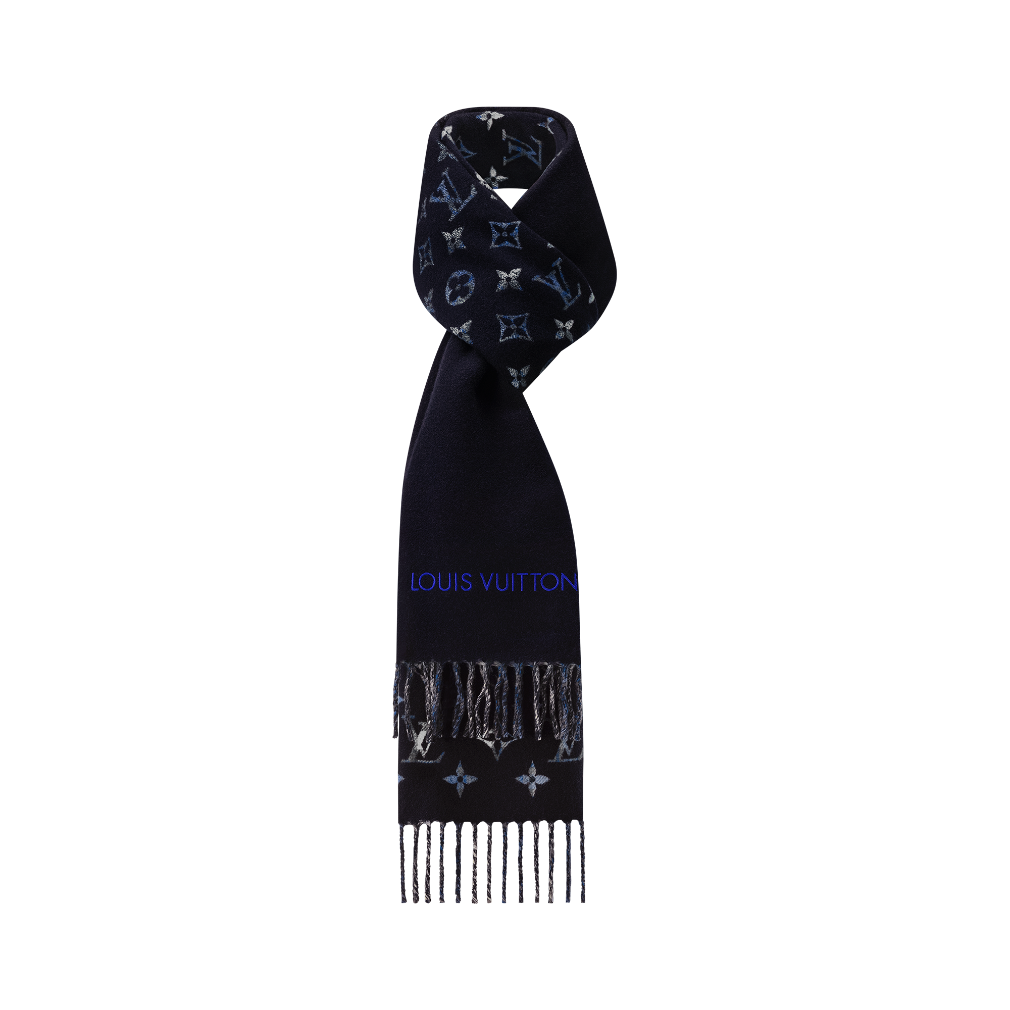 Monogram Gradient Tartan City Scarf . in Men
