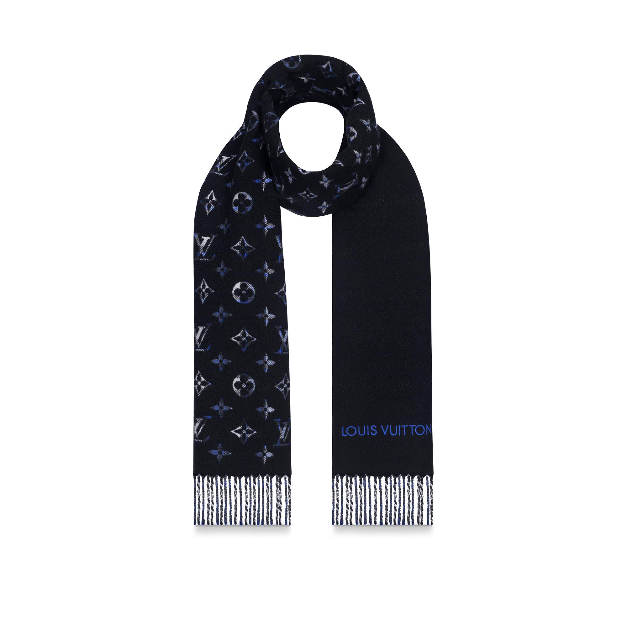 Monogram Gradient Tartan City Scarf . in Men
