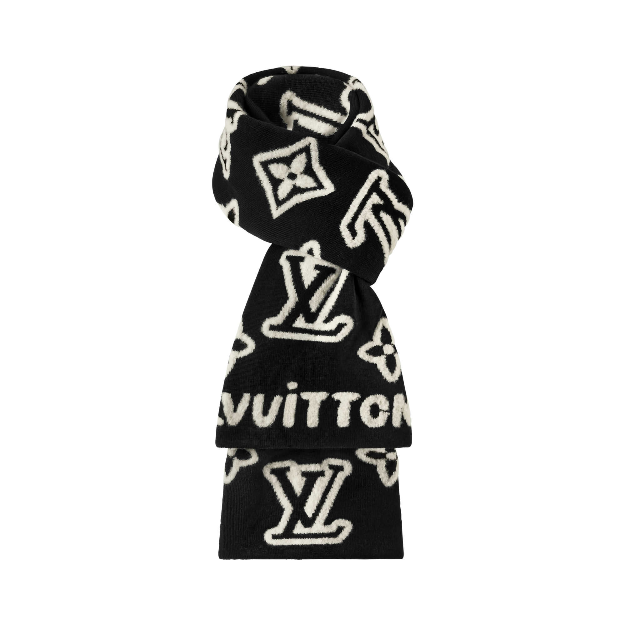 Monogram Hip Knitted Scarf . in Men