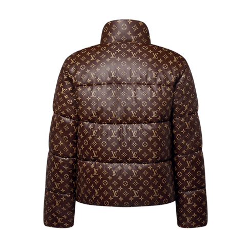 Monogram Leather Puffer Jacket in Men's Ready-to-Wear Outerwear and Coats collections by Louis Vuitton (Product zoom)