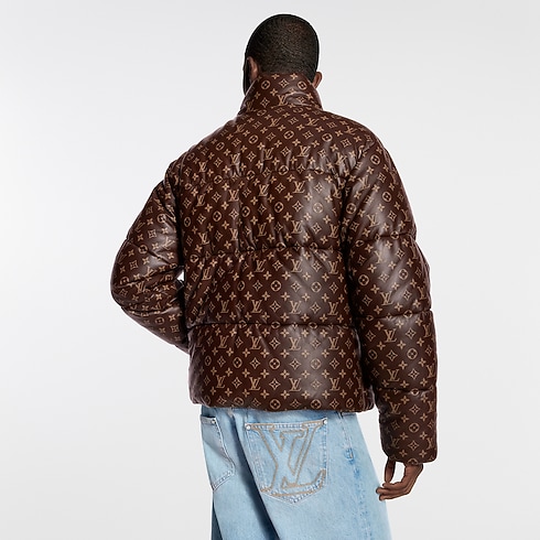 Monogram Leather Puffer Jacket in Men's Ready-to-Wear Outerwear and Coats collections by Louis Vuitton (Product zoom)