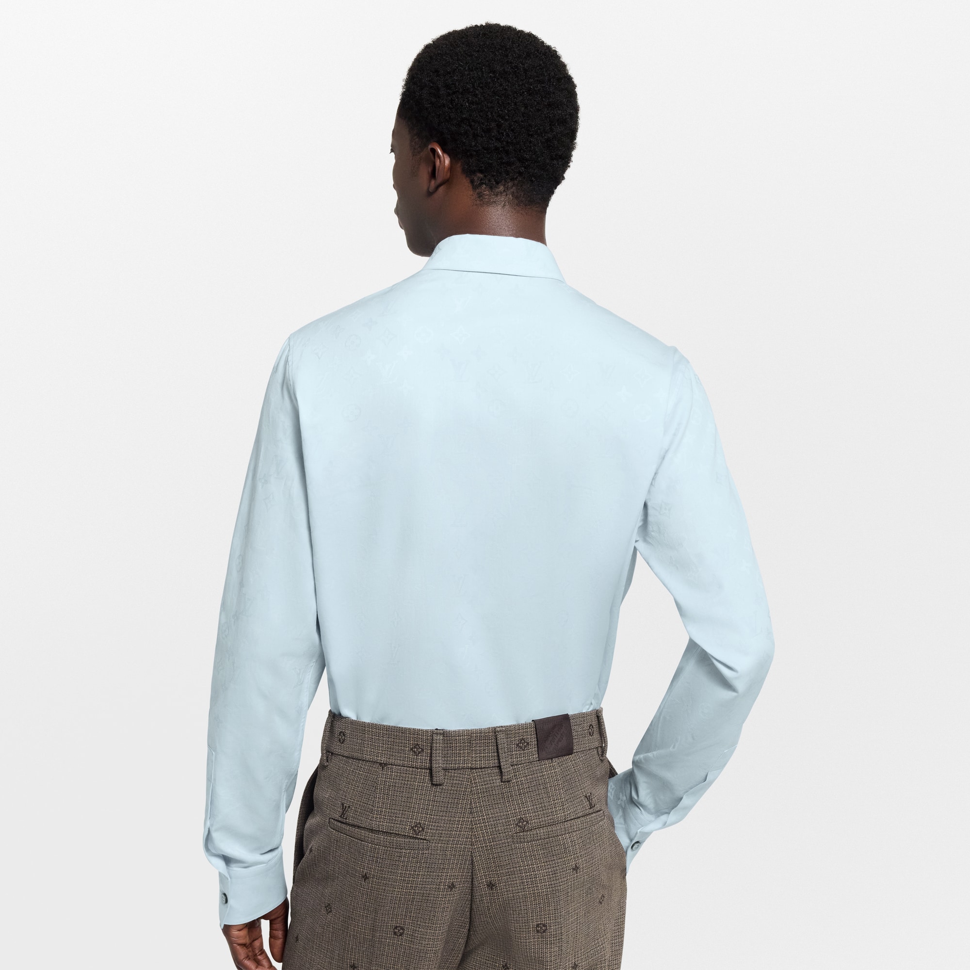 Monogram Long-Sleeved Shirt  in Men