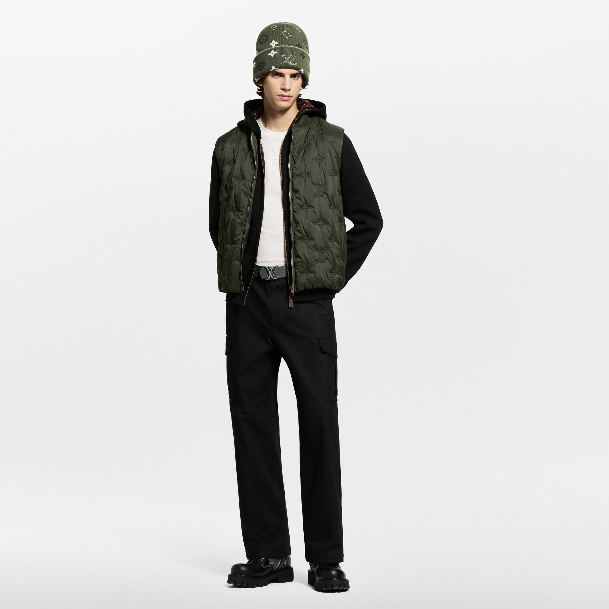 Monogram Padded Vest  in Men