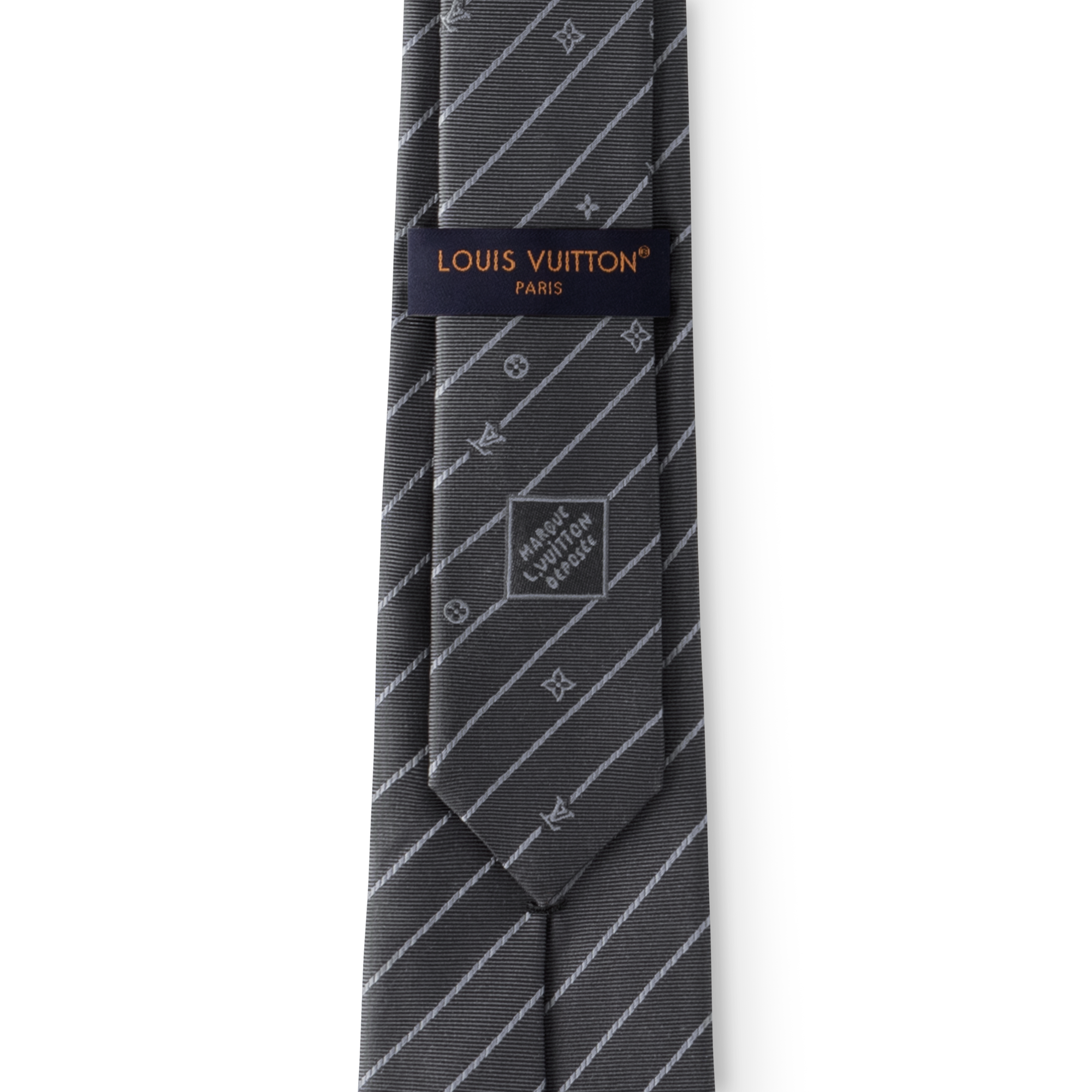 Monogram Pinstripes Tie . in Men