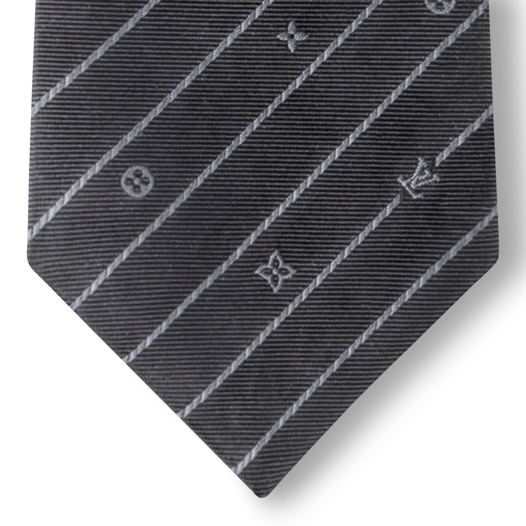 Monogram Pinstripes Tie . in Men