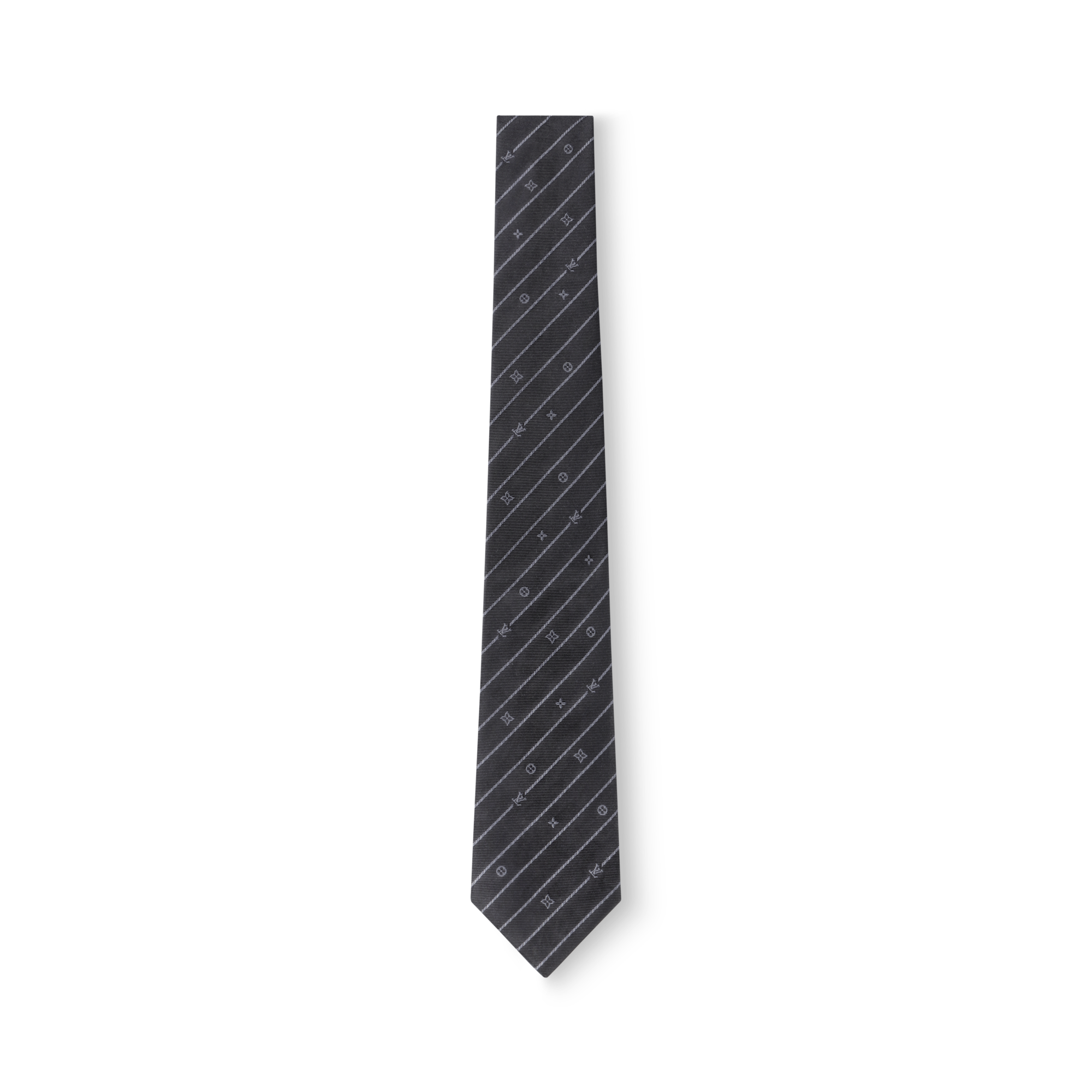 Monogram Pinstripes Tie . in Men
