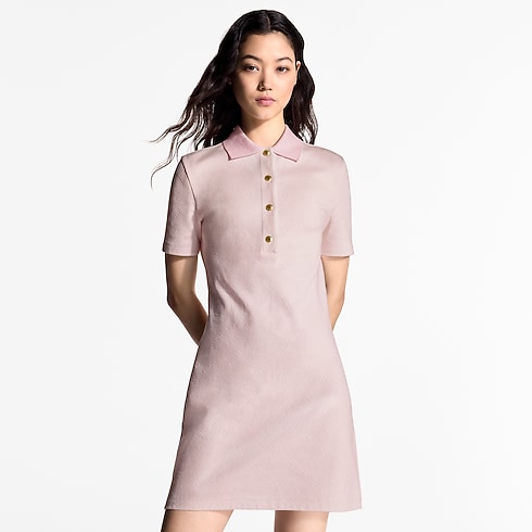 Monogram Piqué Polo Dress in Women's Ready-to-Wear Dresses collections by Louis Vuitton (Product zoom)