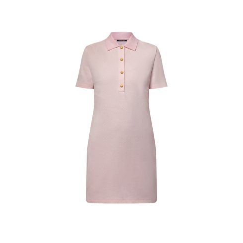 Monogram Piqué Polo Dress in Women's Ready-to-Wear Dresses collections by Louis Vuitton (Product zoom)