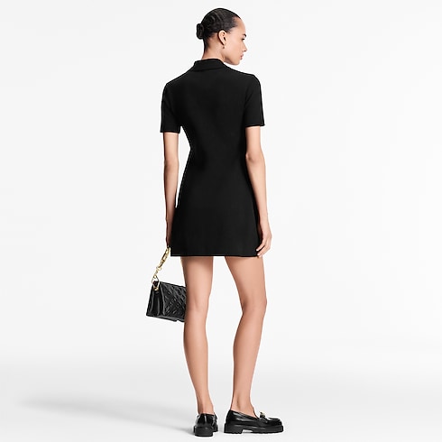 Monogram Piqué Polo Dress in Women's Ready-to-Wear Dresses collections by Louis Vuitton (Product zoom)