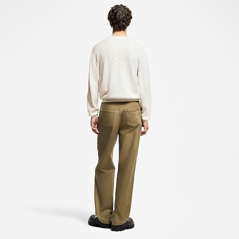 Monogram Pointelle Cotton Pullover in Men's Ready-to-Wear All Ready-to-Wear collections by Louis Vuitton (Product zoom)