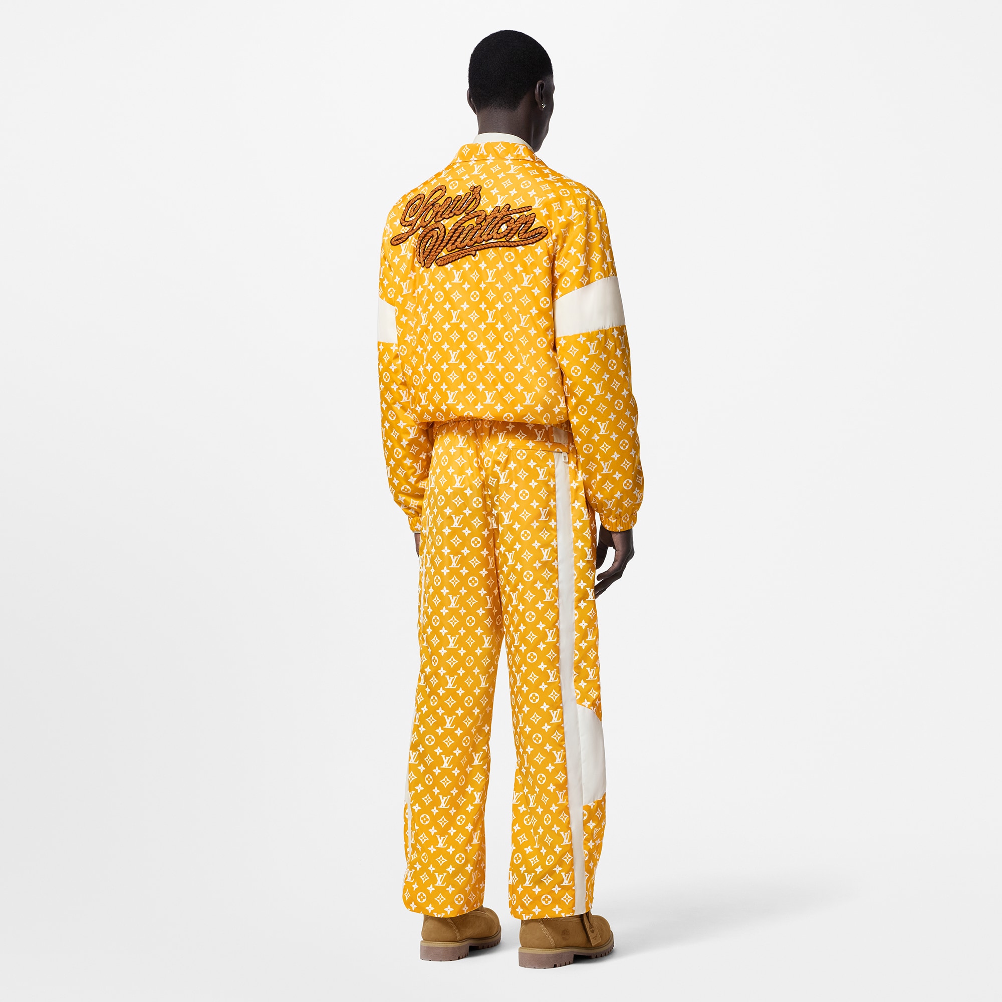 Monogram Printed Technical Track Top  in Men