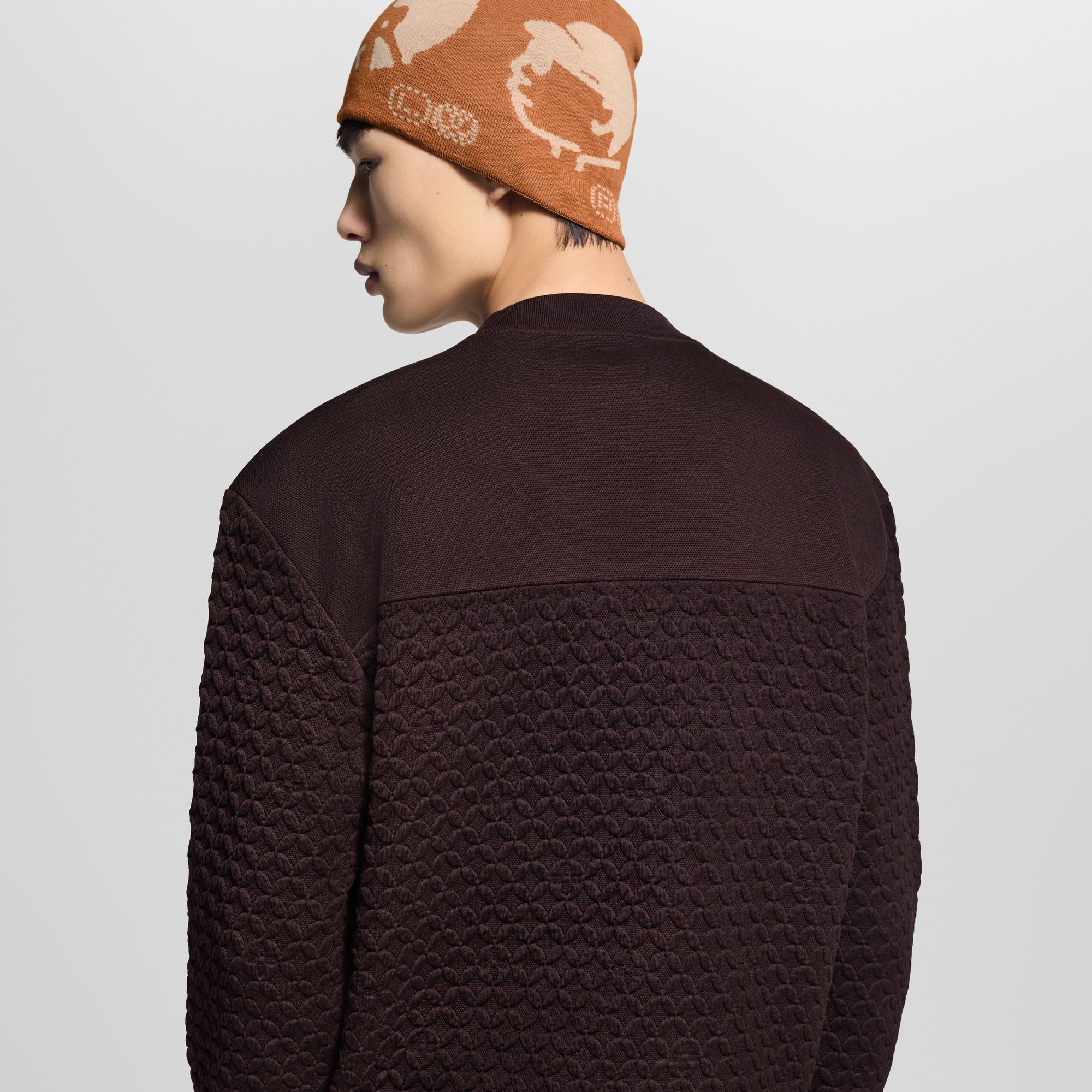 Monogram Quilted Sweatshirt  in Men