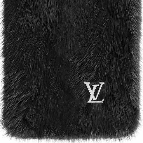 Monogram Reverse Fur Scarf . in Men's Accessories Scarves for Men collections by Louis Vuitton (Product zoom)