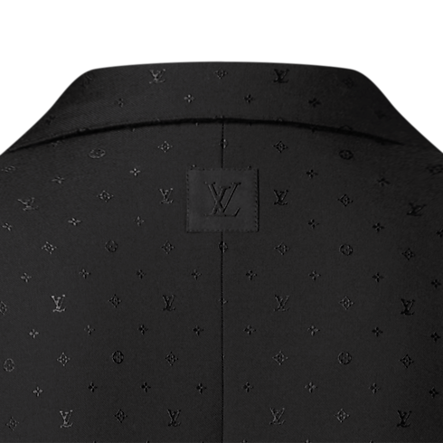 Monogram Satin Single-Breasted Pont Neuf Jacket in Men's Ready-to-Wear All Ready-to-Wear collections by Louis Vuitton (Product zoom)