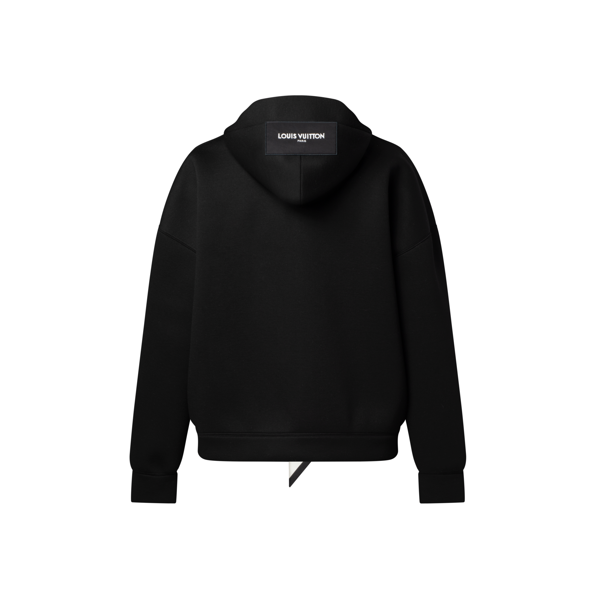 Monogram Scarf Zip-Up Hoodie  in Women