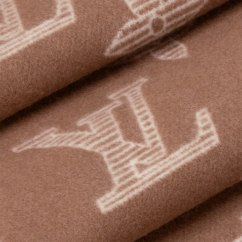 Monogram Shadow Scarf . in Men's Accessories Scarves for Men collections by Louis Vuitton (Product zoom)