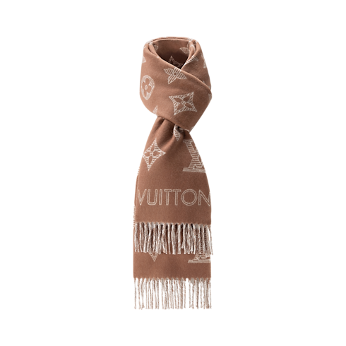Monogram Shadow Scarf . in Men's Accessories Scarves for Men collections by Louis Vuitton (Product zoom)