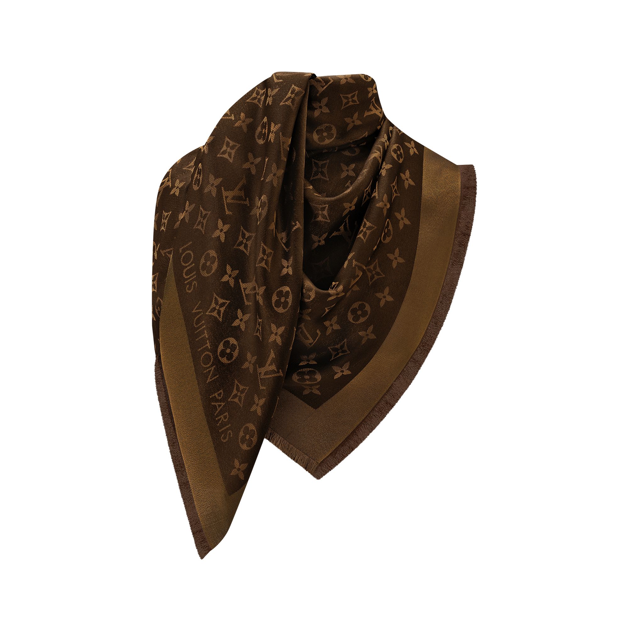 Monogram Shine Shawl . in Women