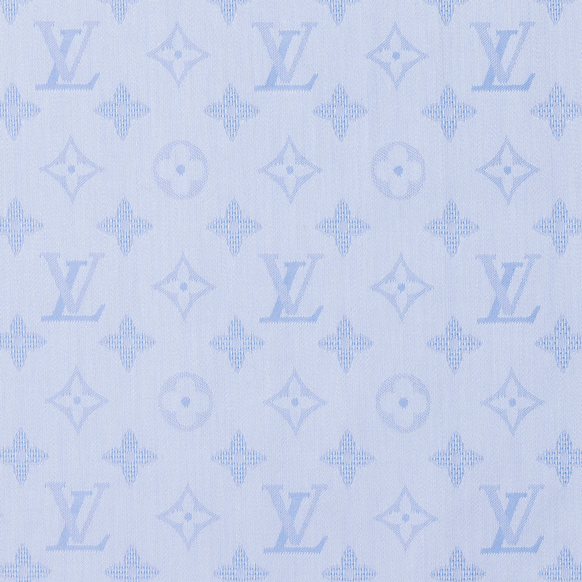 Monogram Short-Sleeved Cotton Shirt  in Men