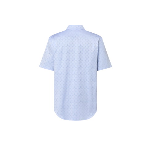 Monogram Short-Sleeved Cotton Shirt in Men's Ready-to-Wear Shirts collections by Louis Vuitton (Product zoom)
