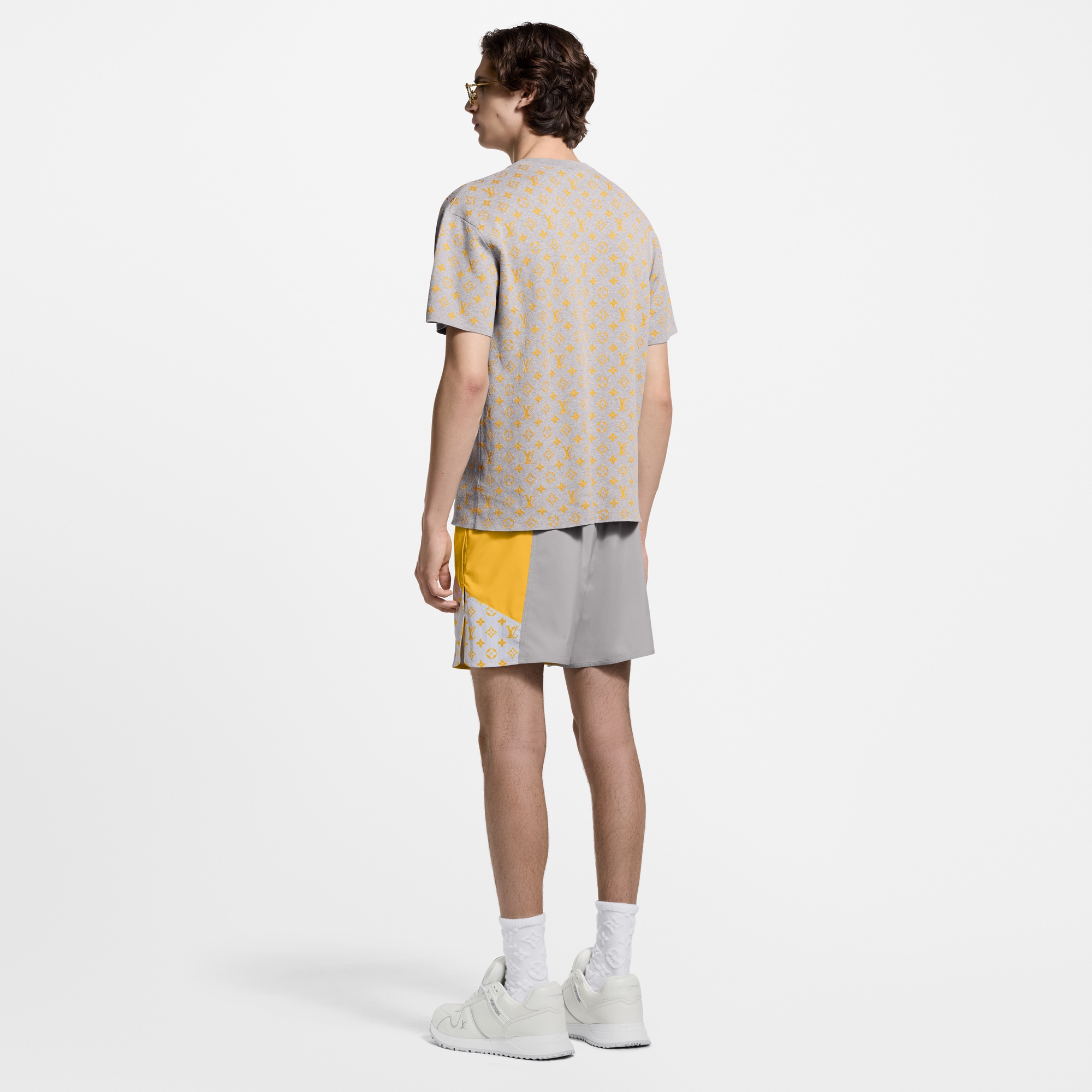 Monogram Short-Sleeved Crewneck  in Men