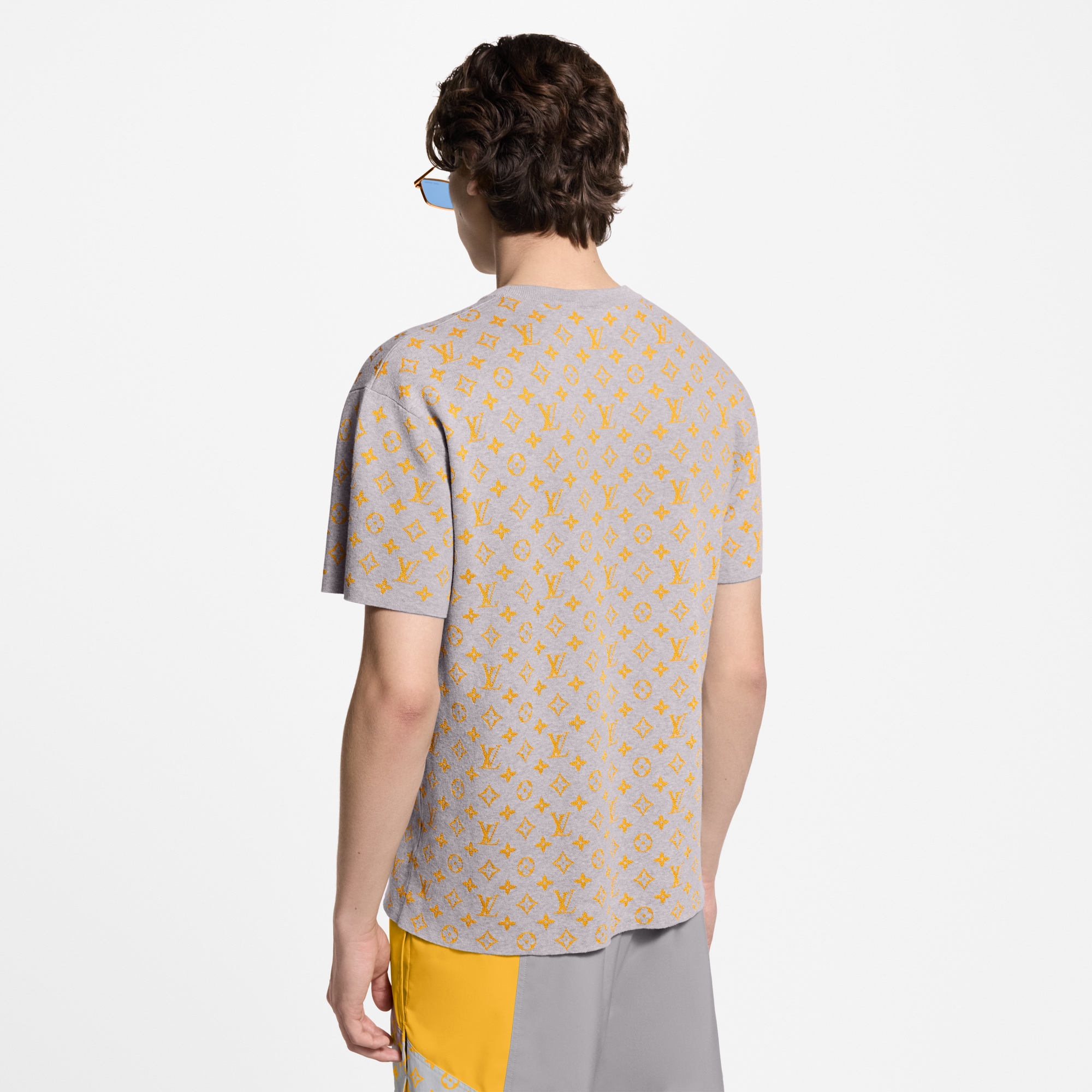 Monogram Short-Sleeved Crewneck  in Men