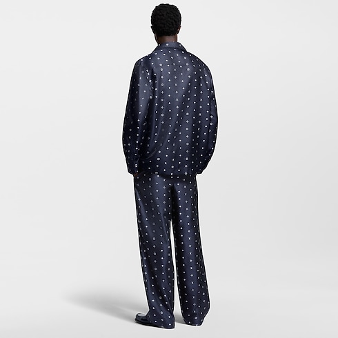 Monogram Silk Pajama Pants in Men's Ready-to-Wear Pants collections by Louis Vuitton (Product zoom)