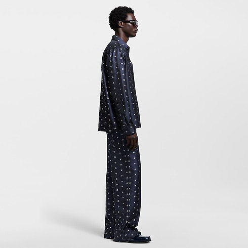 Monogram Silk Pajama Shirt in Men's Ready-to-Wear Shirts collections by Louis Vuitton (Product zoom)