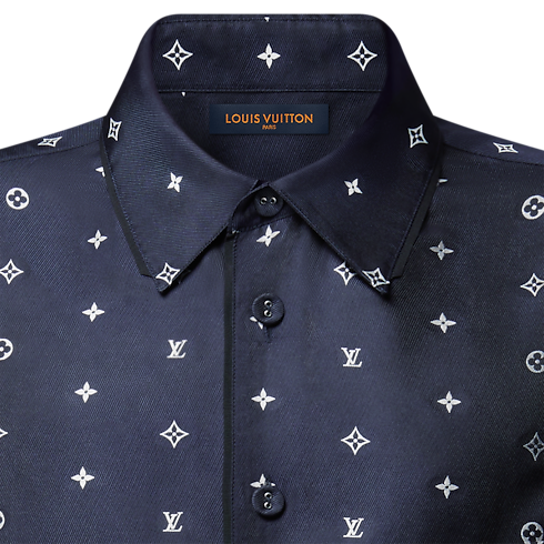 Monogram Silk Pajama Shirt in Men's Ready-to-Wear Shirts collections by Louis Vuitton (Product zoom)