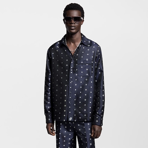 Monogram Silk Pajama Shirt in Men's Ready-to-Wear Shirts collections by Louis Vuitton (Product zoom)