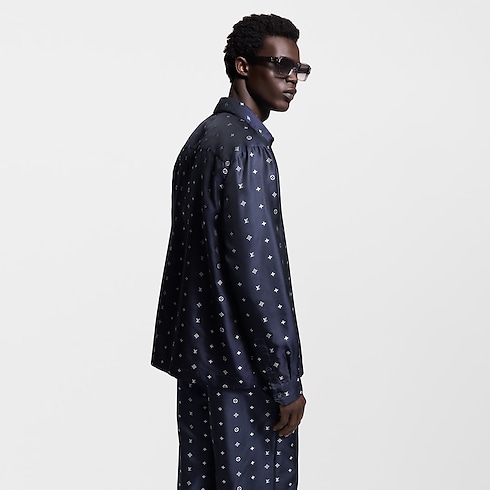 Monogram Silk Pajama Shirt in Men's Ready-to-Wear Shirts collections by Louis Vuitton (Product zoom)