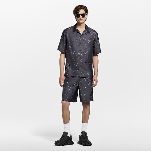 Monogram Silk Shorts in Men's Ready-to-Wear Pants collections by Louis Vuitton (Product zoom)