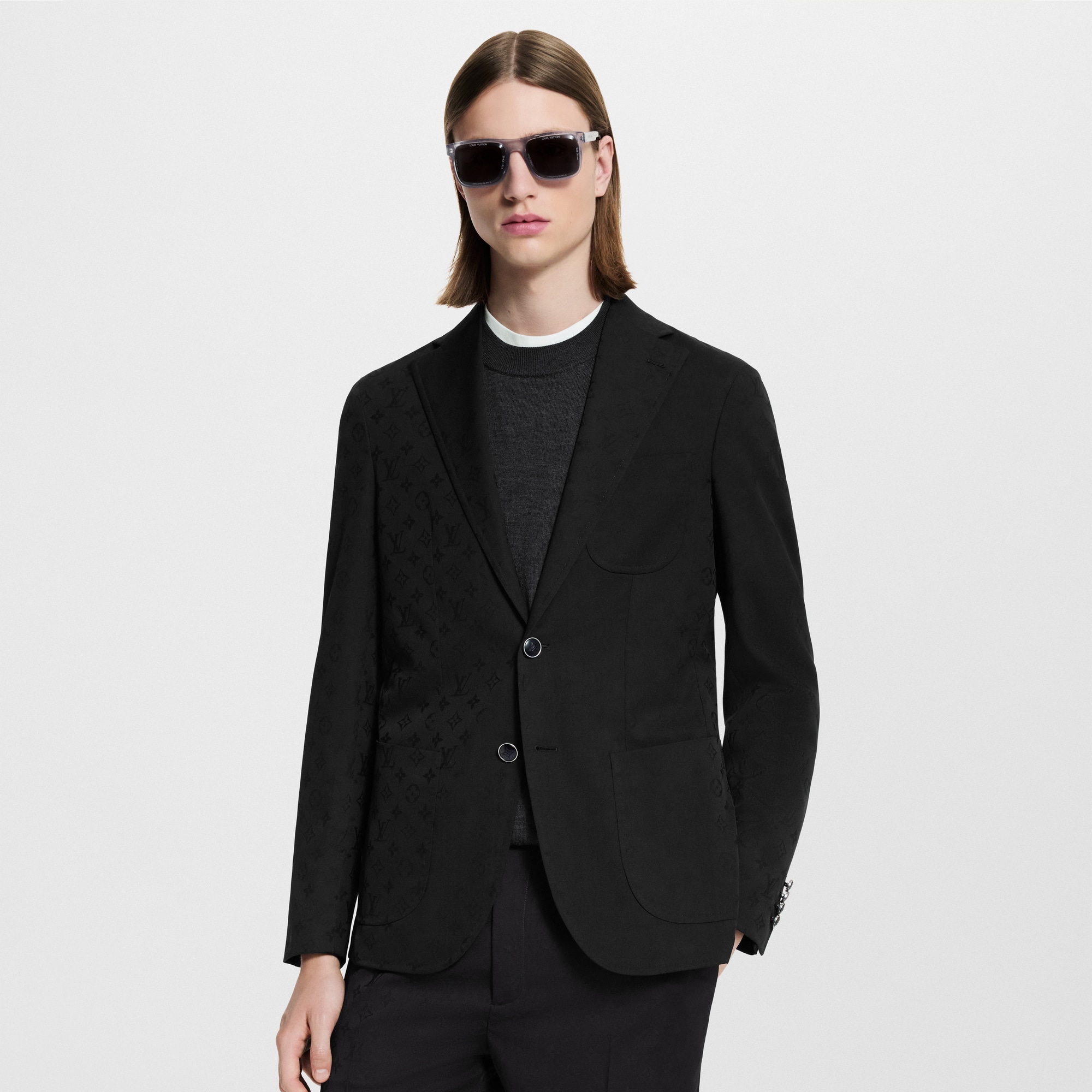 Monogram Single-Breasted Napolitana Jacket  in Men