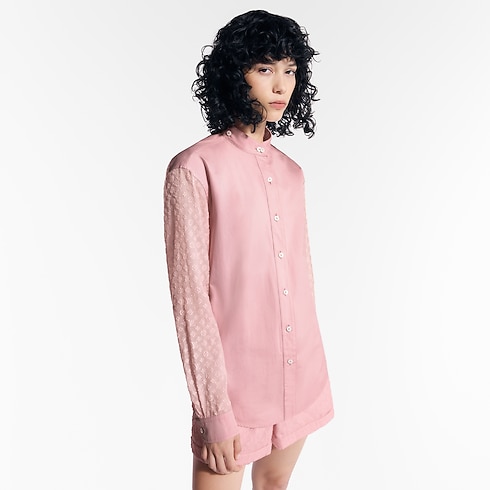 Monogram Sleeve Shirt in Women's Ready-to-Wear Tops collections by Louis Vuitton (Product zoom)