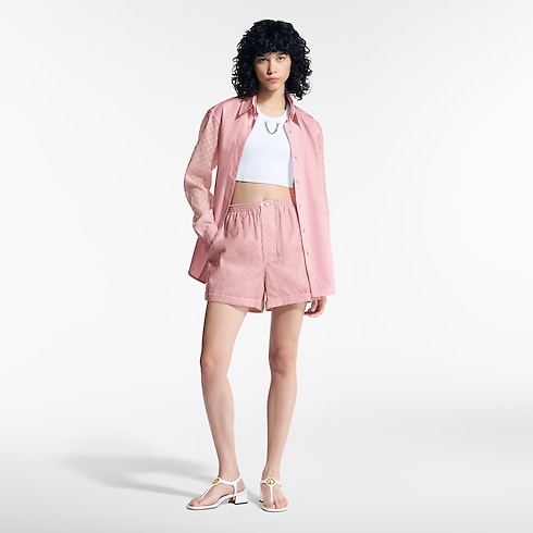 Monogram Sleeve Shirt in Women's Ready-to-Wear Tops collections by Louis Vuitton (Product zoom)