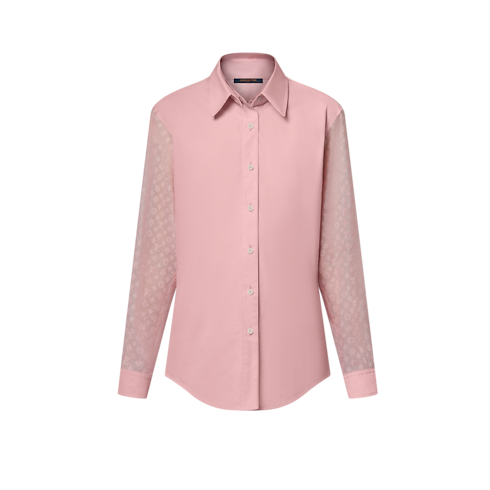 Monogram Sleeve Shirt in Women's Ready-to-Wear Tops collections by Louis Vuitton (Product zoom)