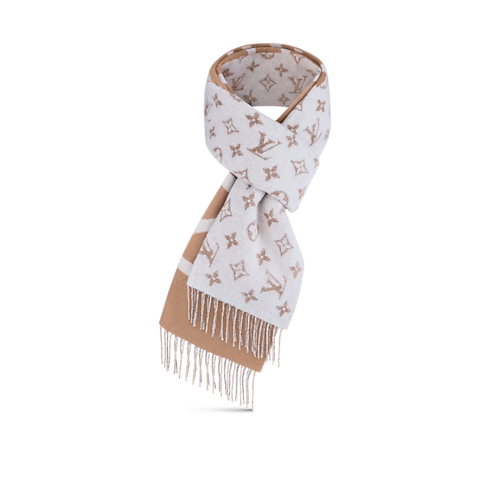 Monogram Split Scarf . in Men's Accessories Scarves for Men collections by Louis Vuitton (Product zoom)