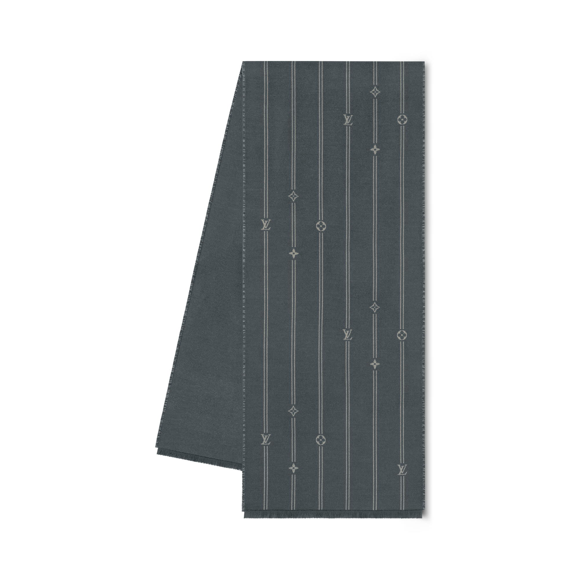 Monogram Stripes Scarf . in Men