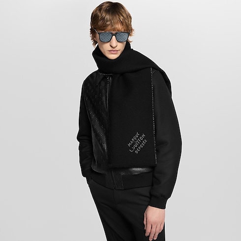 Monogram Stripes Scarf . in Men's Accessories Scarves for Men collections by Louis Vuitton (Product zoom)