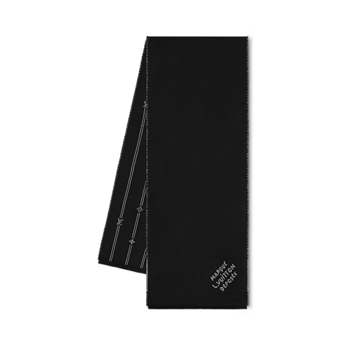 Monogram Stripes Scarf . in Men's Accessories Scarves for Men collections by Louis Vuitton (Product zoom)